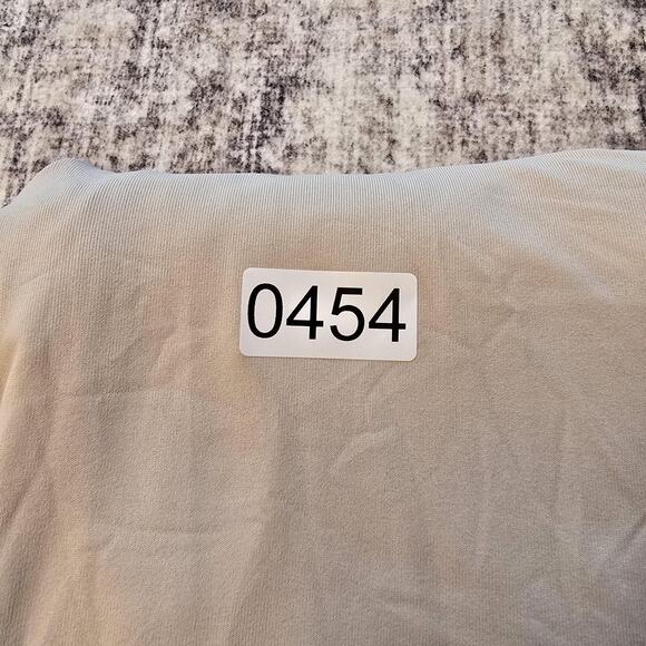 90 Degree By Reflex Crop Top Womens Medium Contour Olivia Square Neck Athleisure - Picture 8 of 9